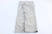 Carhartt Logo Patch Tan Relaxed Fit Pants - Pants - Thrifted Threads