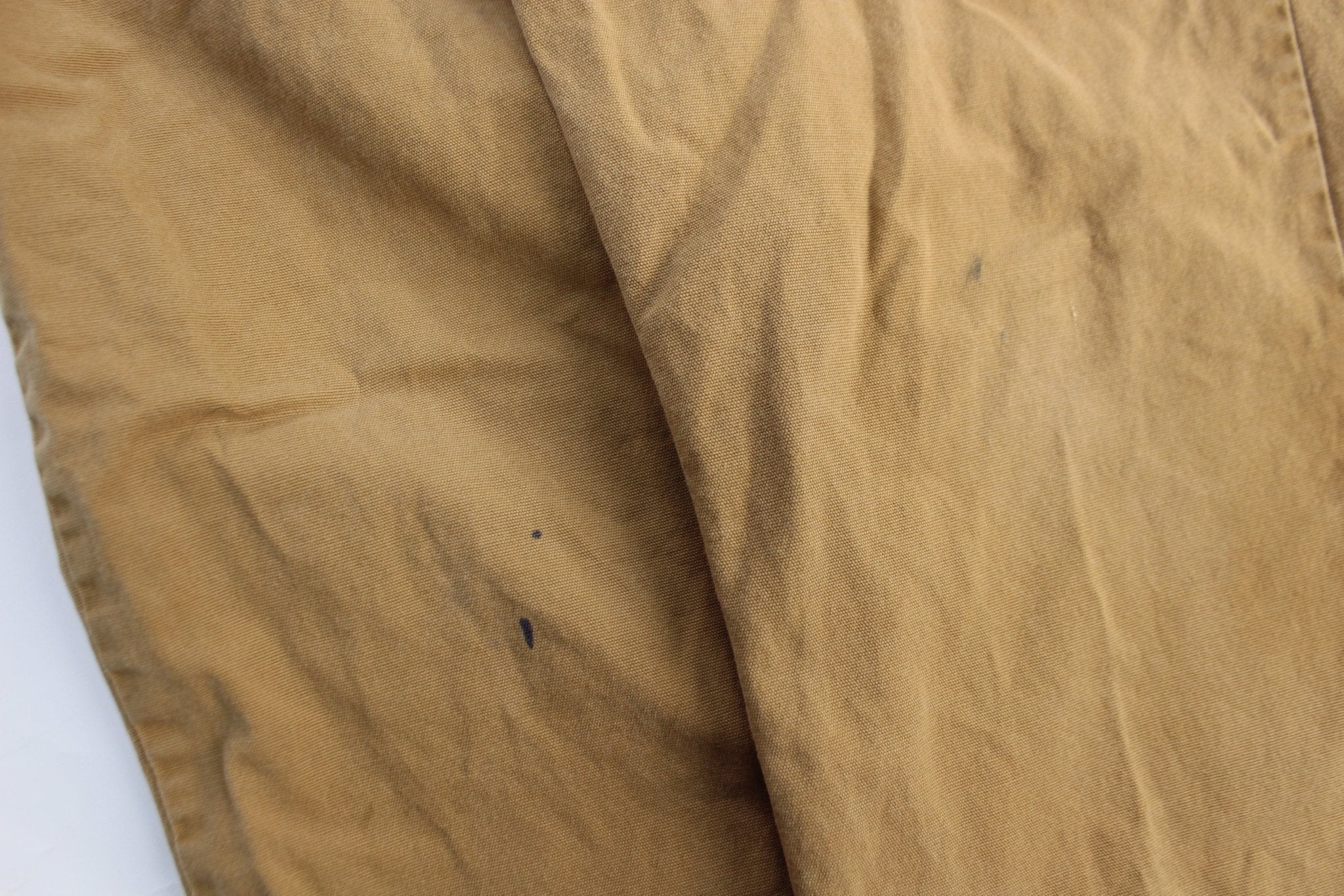 Carhartt Logo Patch Tan Relaxed Fit Pants - Pants/Shorts - Thrifted Threads