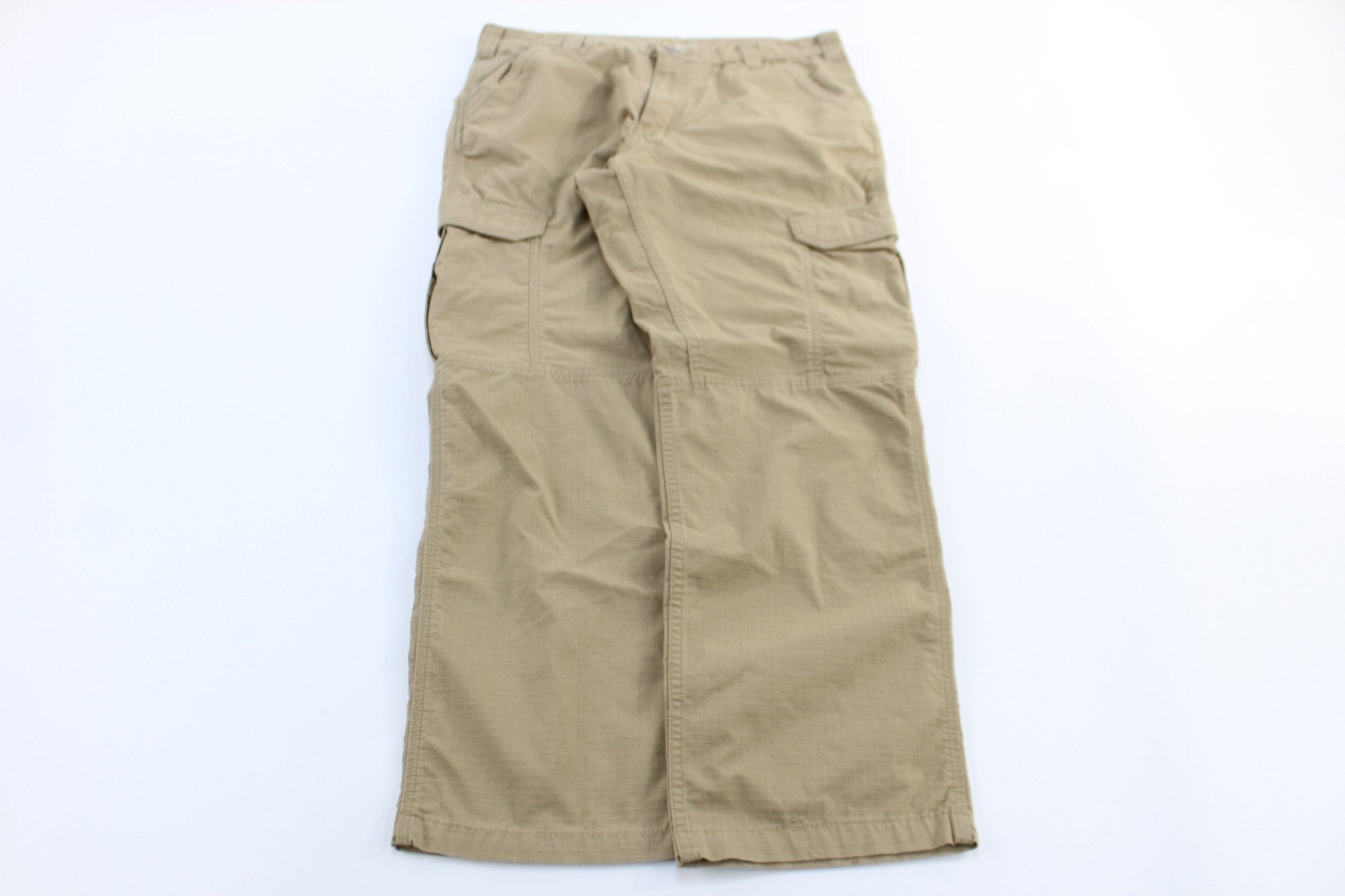 Carhartt Logo Patch Tan Relaxed Fit Pants - Pants/Shorts - Thrifted Threads