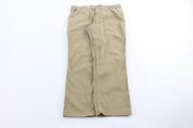 Carhartt Logo Patch Tan Relaxed Fit Pants - Pants/Shorts - Thrifted Threads