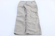 Carhartt Logo Patch Tan Relaxed Fit Pants - Pants/Shorts - Thrifted Threads