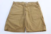Carhartt Logo Patch Tan Relaxed Fit Shorts - Pants/Shorts - Thrifted Threads