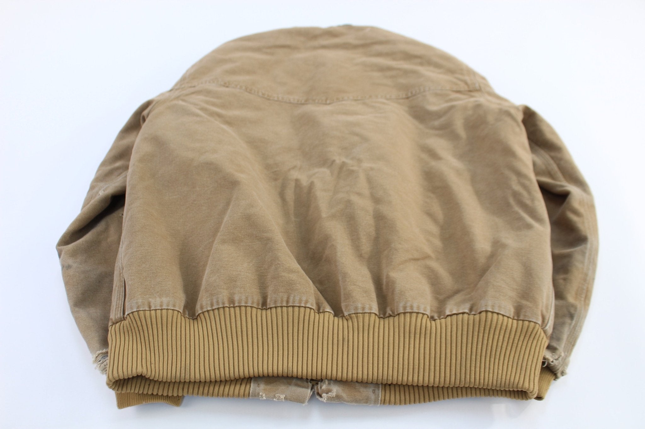 Carhartt Logo Patch Tan Santa Fe Jacket - jacket - Thrifted Threads