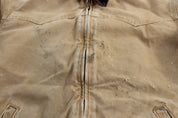 Carhartt Logo Patch Tan Santa Fe Jacket - jacket - Thrifted Threads