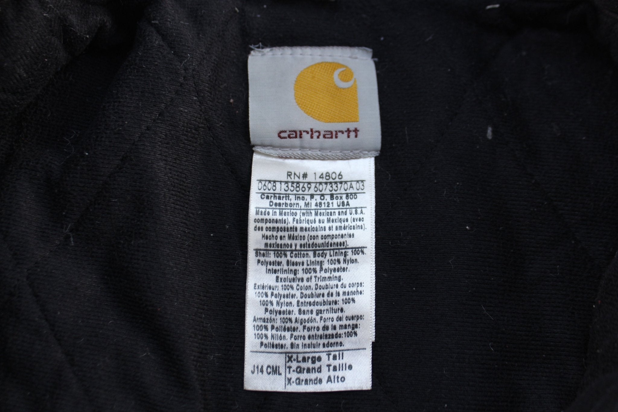Carhartt Logo Patch Tan Santa Fe Jacket - jacket - Thrifted Threads