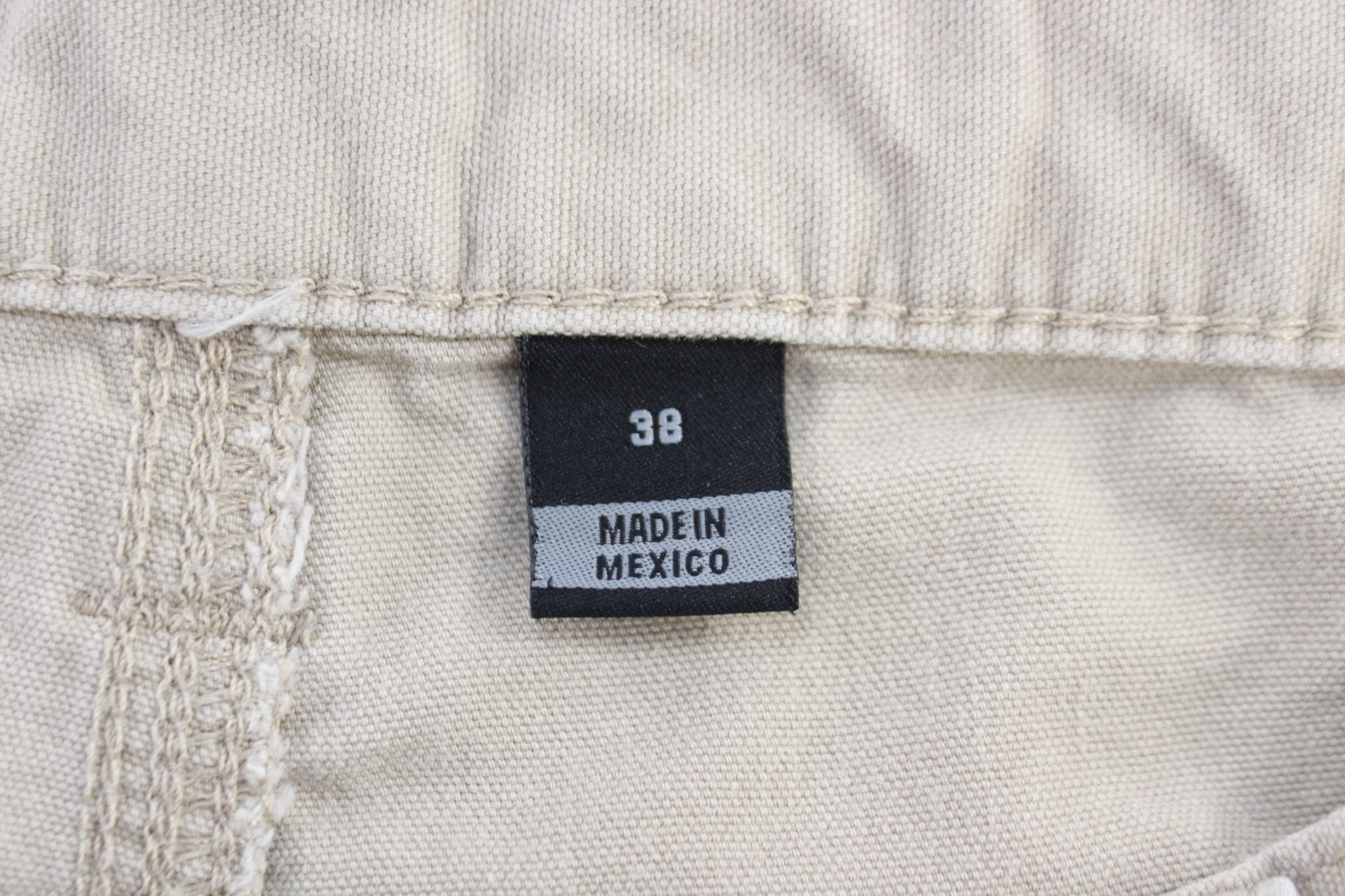 Carhartt Logo Patch Tan Shorts - Pants/Shorts - Thrifted Threads