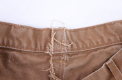 Carhartt Logo Patch Tan Shorts - Pants/Shorts - Thrifted Threads