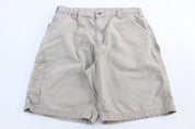 Carhartt Logo Patch Tan Shorts - Pants/Shorts - Thrifted Threads