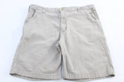 Carhartt Logo Patch Tan Shorts - Pants/Shorts - Thrifted Threads