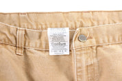Carhartt Logo Patch Tan Workwear Pants - Pants/Shorts - Thrifted Threads