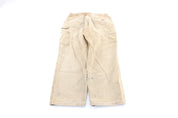 Carhartt Logo Patch Tan Workwear Pants - Pants/Shorts - Thrifted Threads