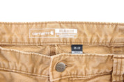 Carhartt Logo Patch Tan Workwear Pants - Pants/Shorts - Thrifted Threads