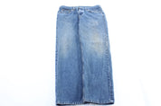 Carhartt Logo Patch Traditional Fit Denim Jeans - ThriftedThreads.com