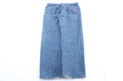 Carhartt Logo Patch Traditional Fit Denim Jeans - ThriftedThreads.com