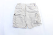 Carhartt Logo Patch White Cargo Shorts - ThriftedThreads.com