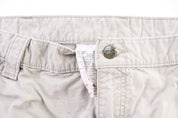 Carhartt Logo Patch White Carpenter Pants - ThriftedThreads.com
