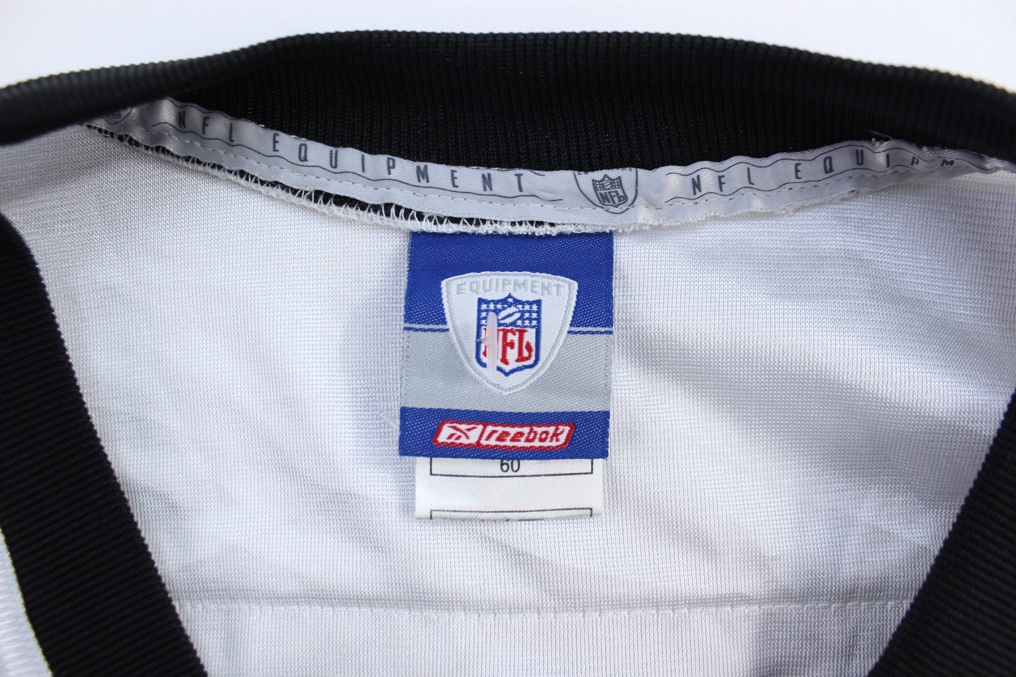 Carolina Panthers Embroidered 82 Grandpa Reebok Football Jersey - ThriftedThreads.com