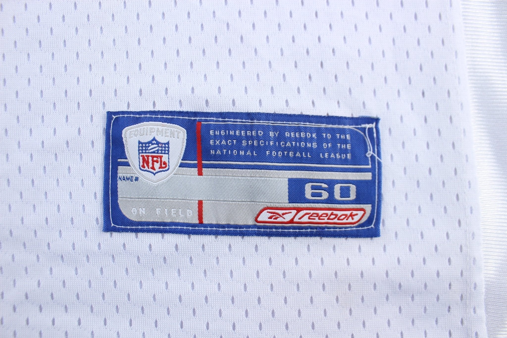 Carolina Panthers Embroidered 82 Grandpa Reebok Football Jersey - ThriftedThreads.com