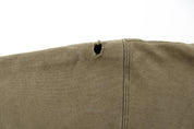 Champion Embroidered Logo Olive Green Sweatshirt - ThriftedThreads.com