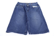 Chams Premium Dark Wash Denim Shorts - Pants/Shorts - Thrifted Threads