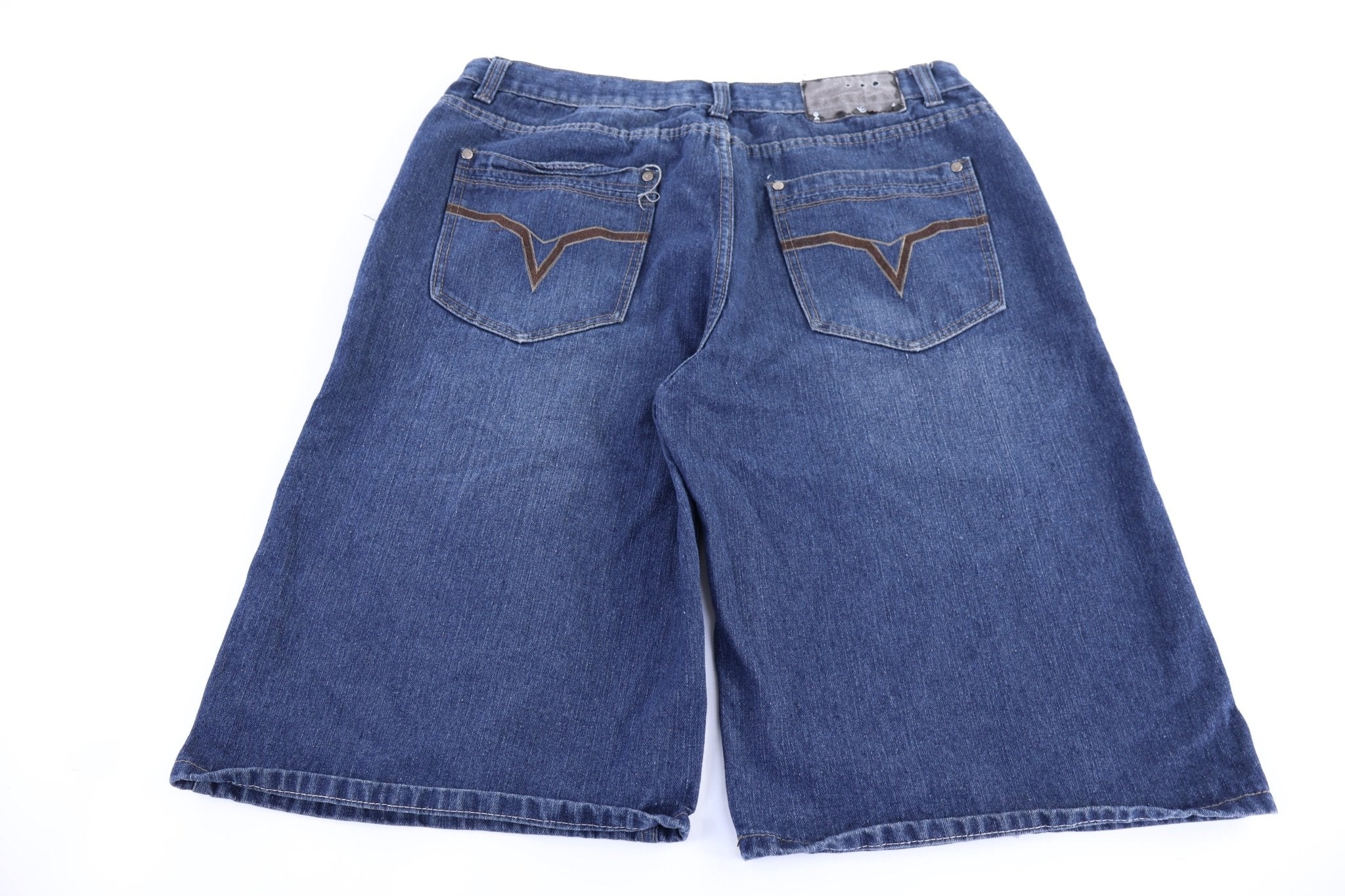 Chams Premium Dark Wash Denim Shorts - Pants/Shorts - Thrifted Threads