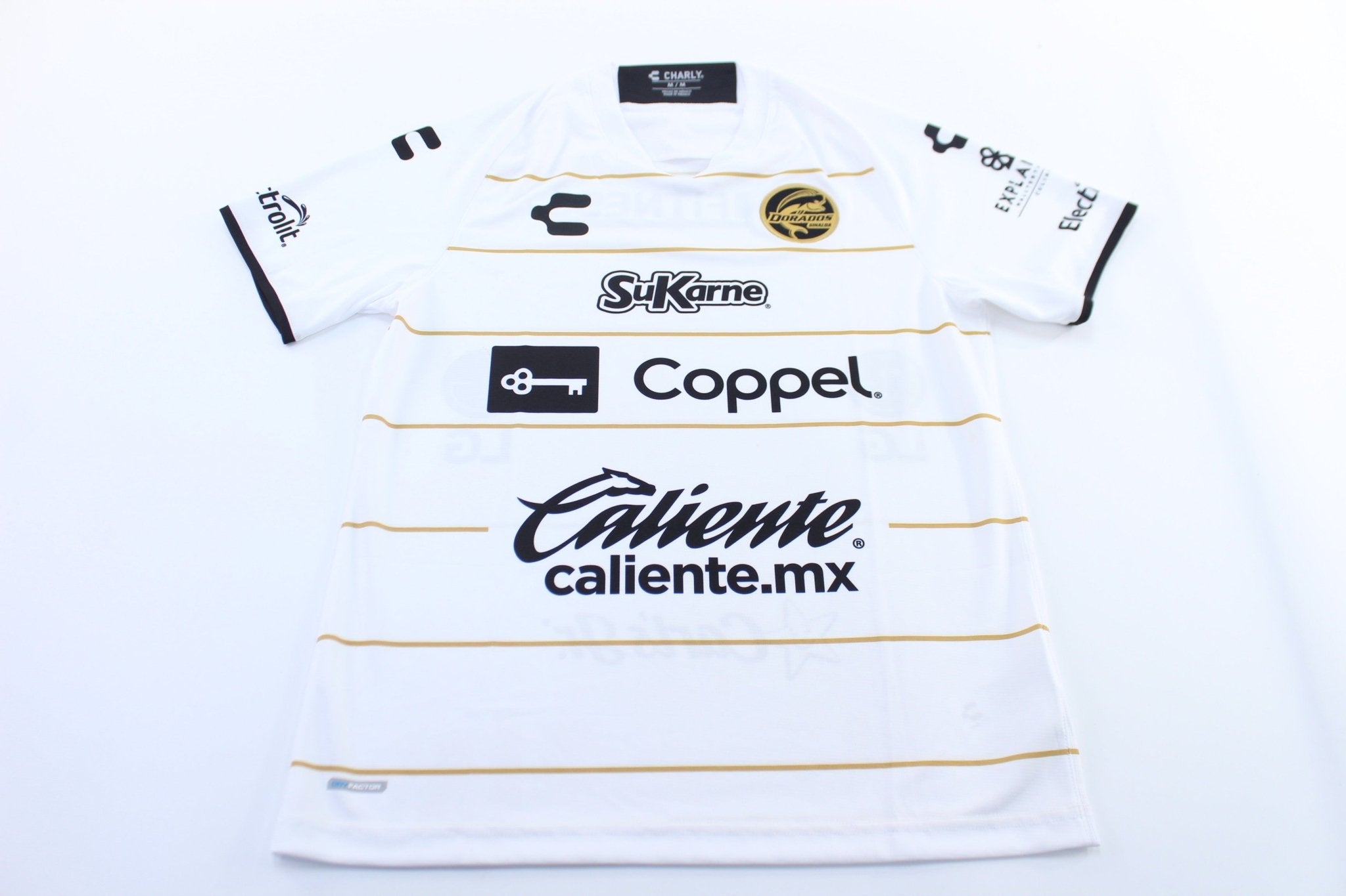 Charly Dorados Sinaloa Soccer Jersey - ThriftedThreads.com