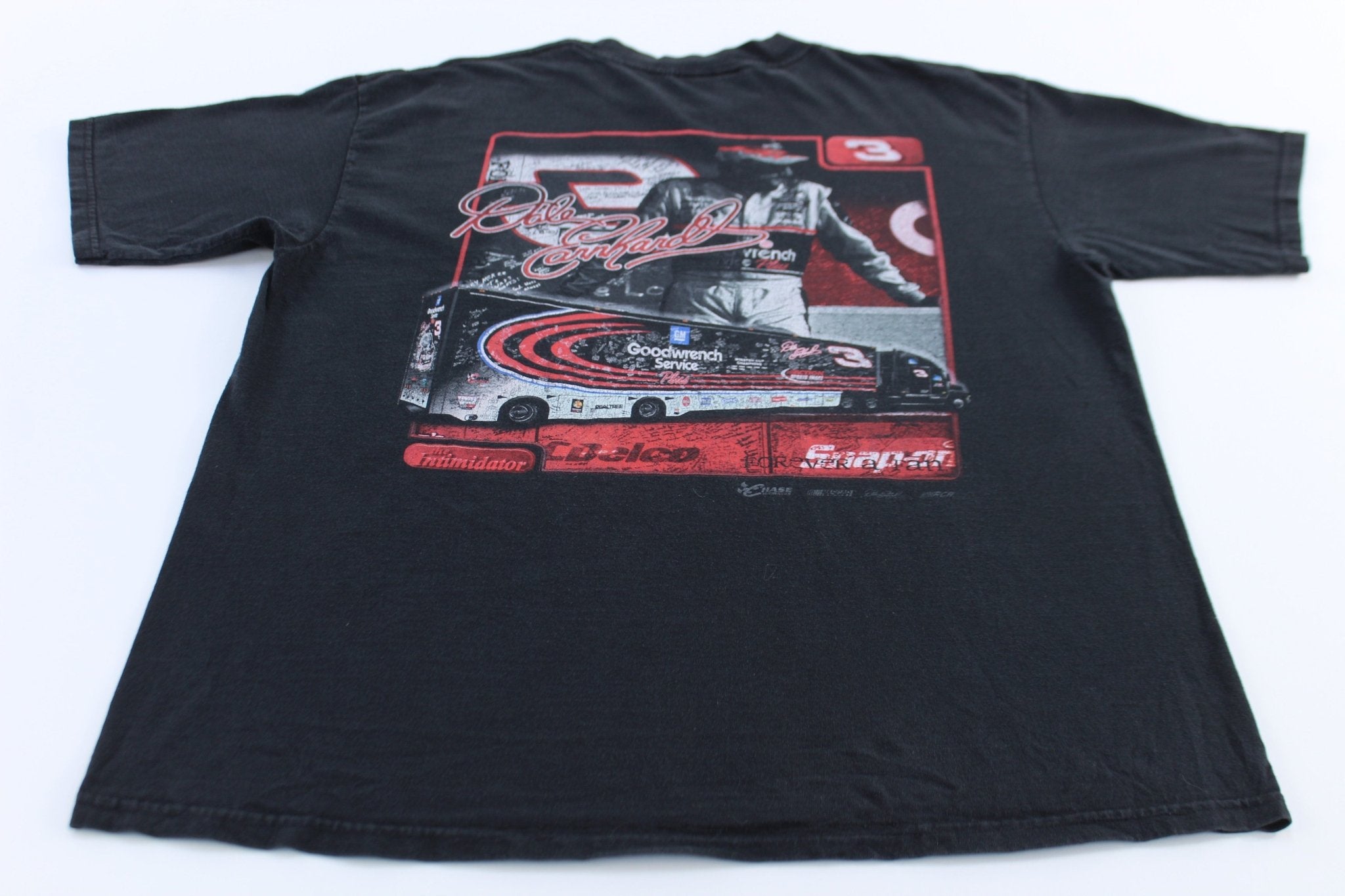 Chase Authentics Dale Earnhardt The Intimidator Graphic T-Shirt - ThriftedThreads.com