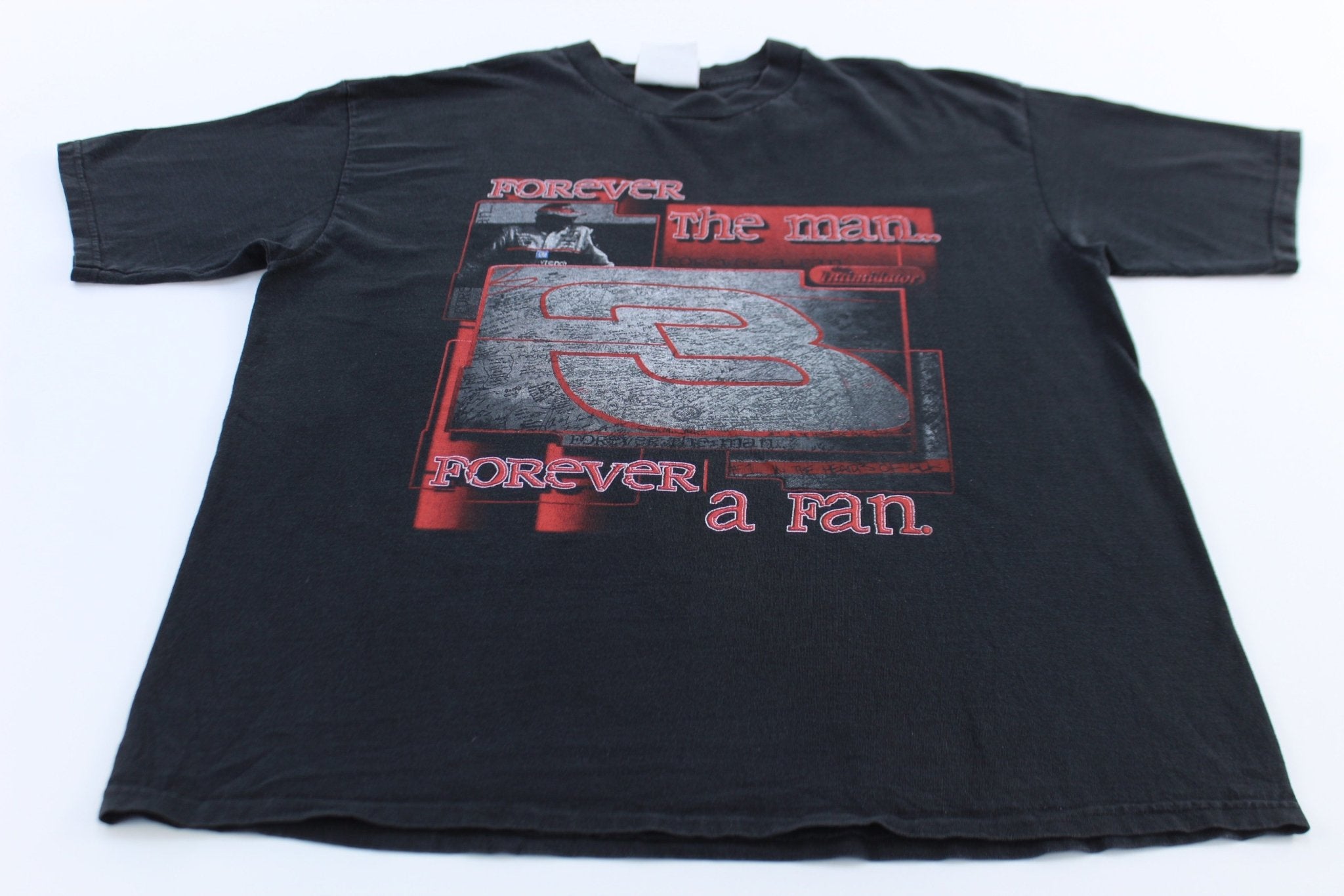Chase Authentics Dale Earnhardt The Intimidator Graphic T-Shirt - ThriftedThreads.com