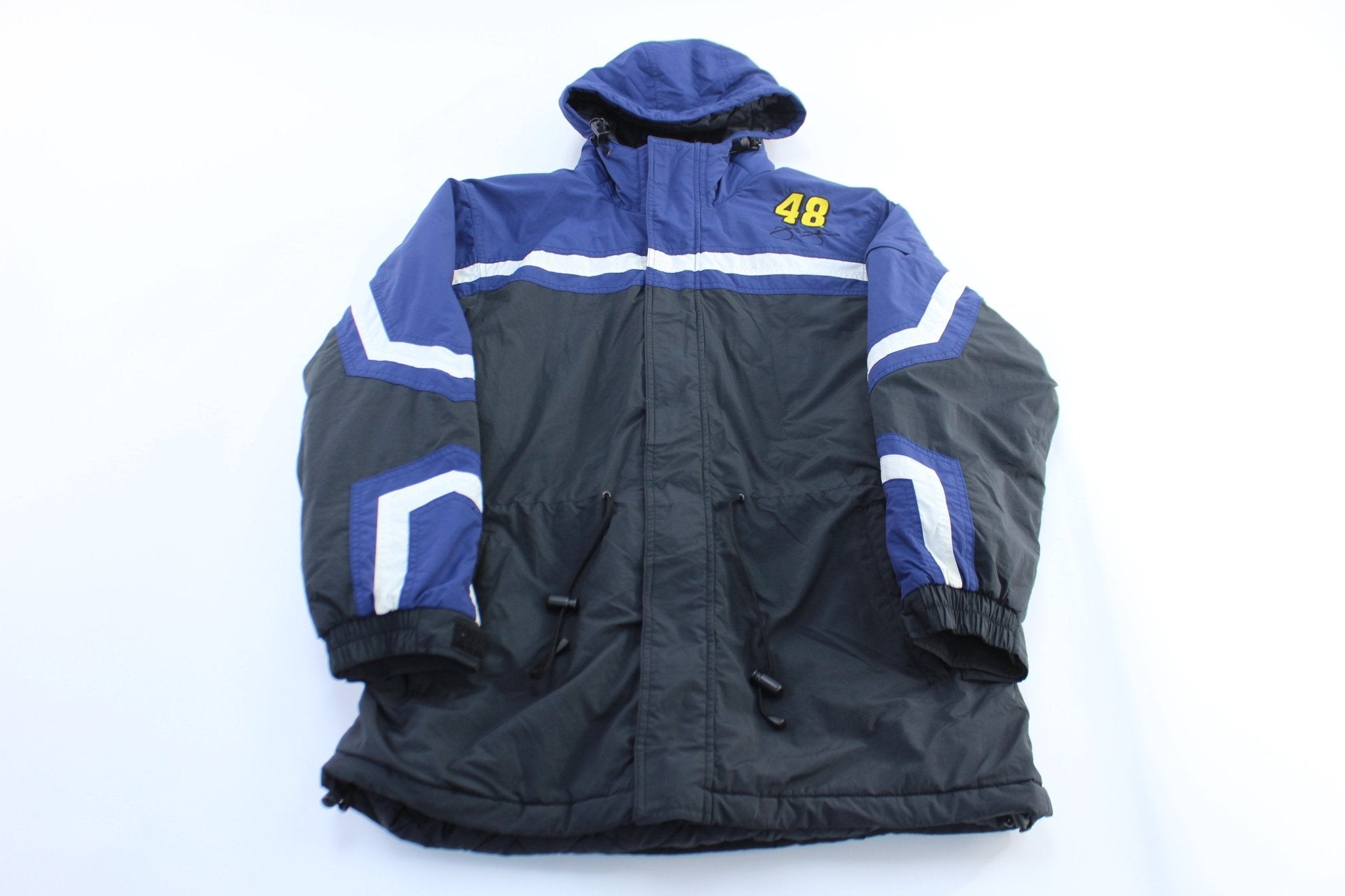 Chase Authentics Embroidered Team Lowe's Racing Jimmie Johnson Jacket - ThriftedThreads.com