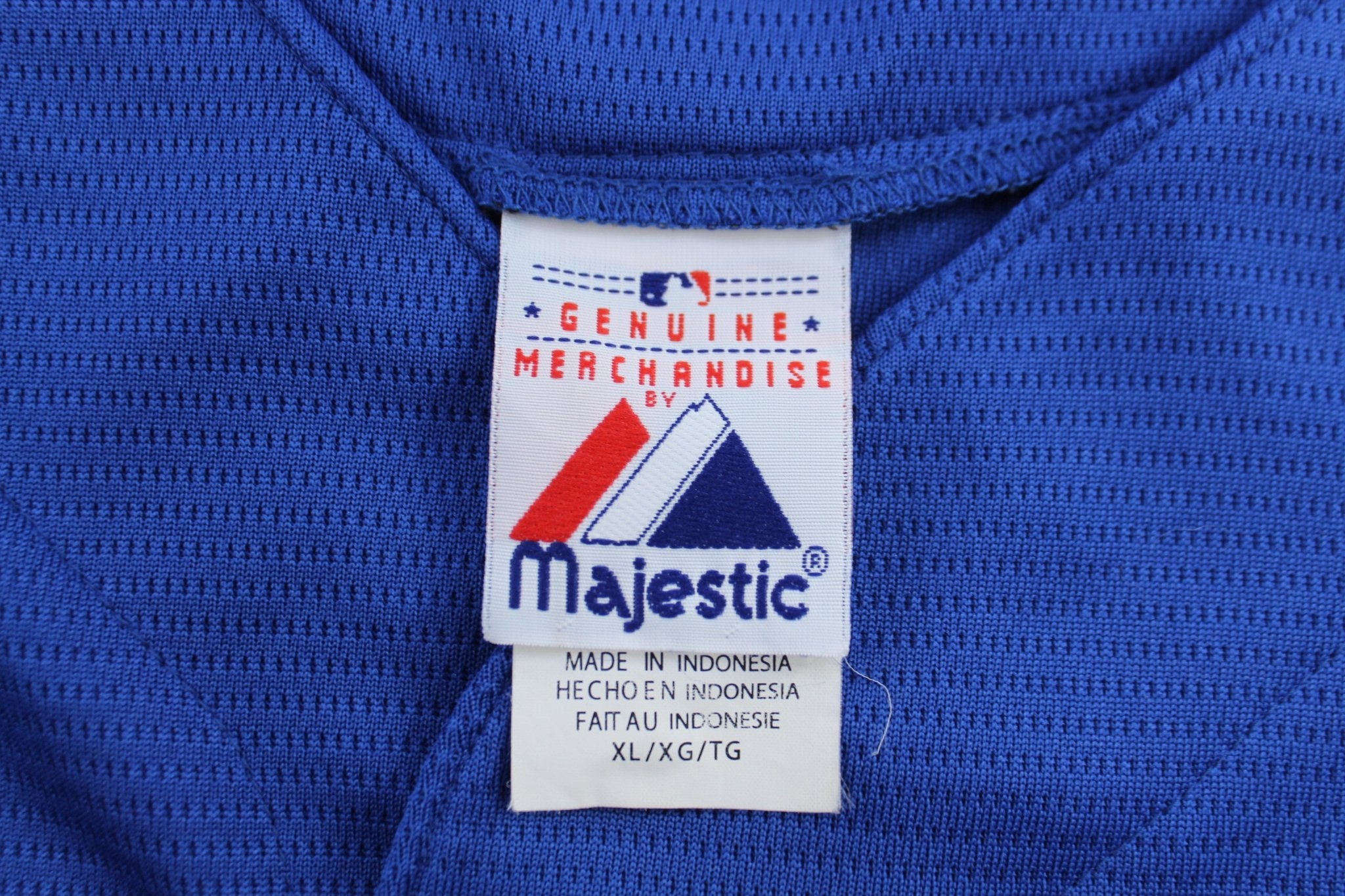 Chicago Cubs Embroidered Majestic Baseball Jersey - ThriftedThreads.com