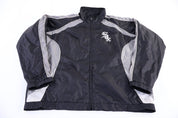Chicago White Sox Full Zip Windbreaker Jacket - Jacket - Thrifted Threads