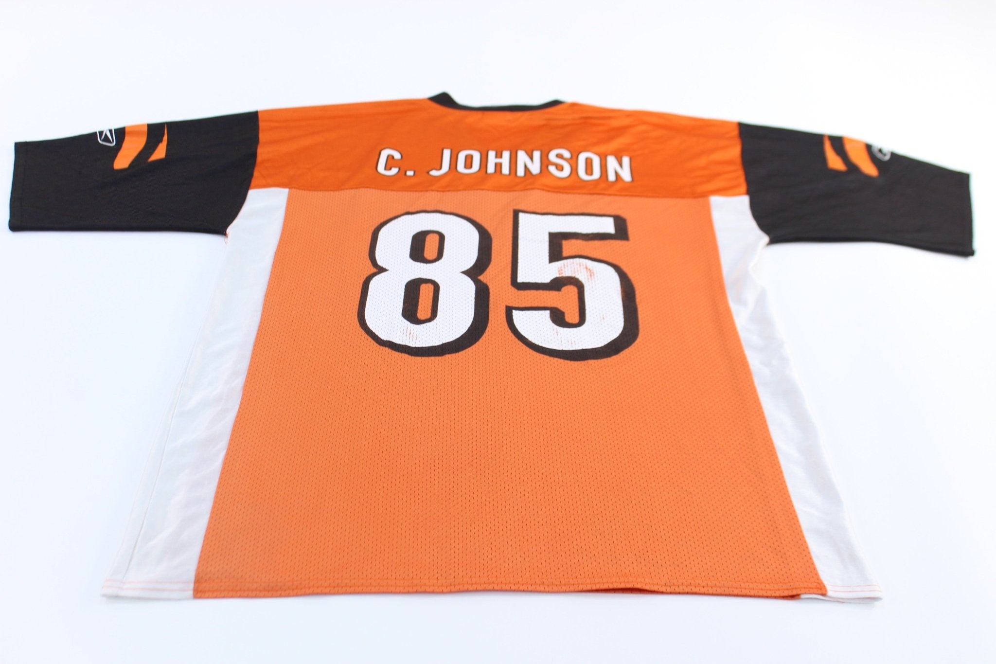 Cincinnati Bengals Chad Johnson Reebok Football Jersey - ThriftedThreads.com