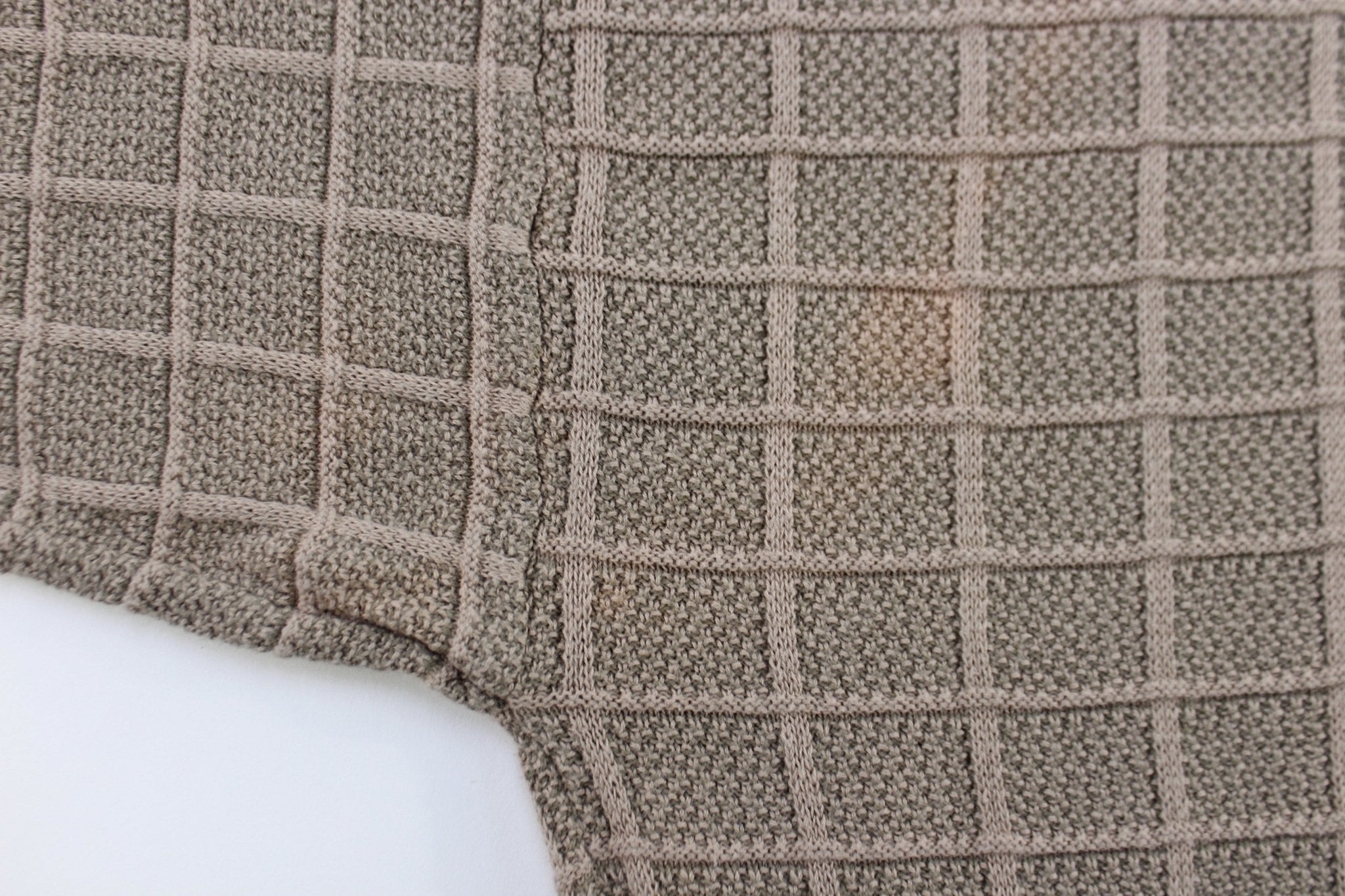 Claiborne Geometric Patterned Golf Sweater - ThriftedThreads.com