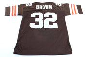 Cleveland Browns Jim Brown Players of the Century Football Jersey - ThriftedThreads.com