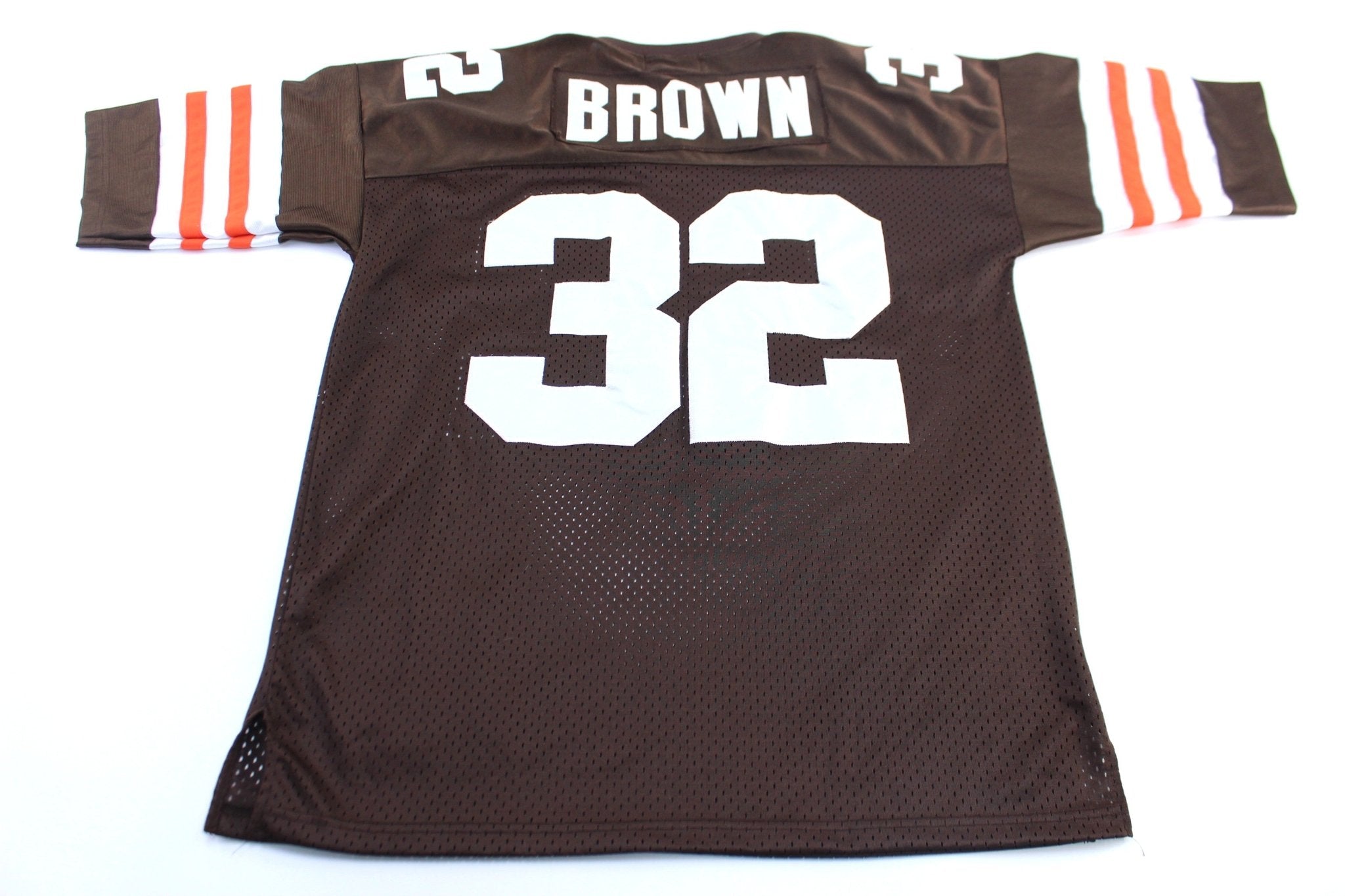 Cleveland Browns Jim Brown Players of the Century Football Jersey - ThriftedThreads.com