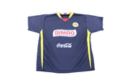 Club America Embroidered Patch Soccer Jersey - ThriftedThreads.com