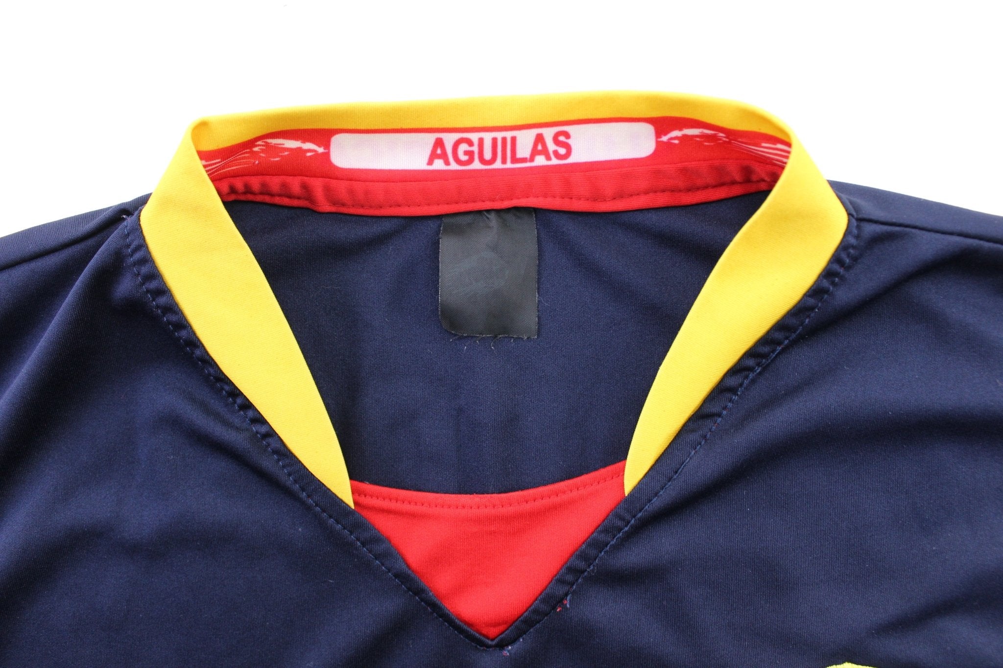 Club America Embroidered Patch Soccer Jersey - ThriftedThreads.com