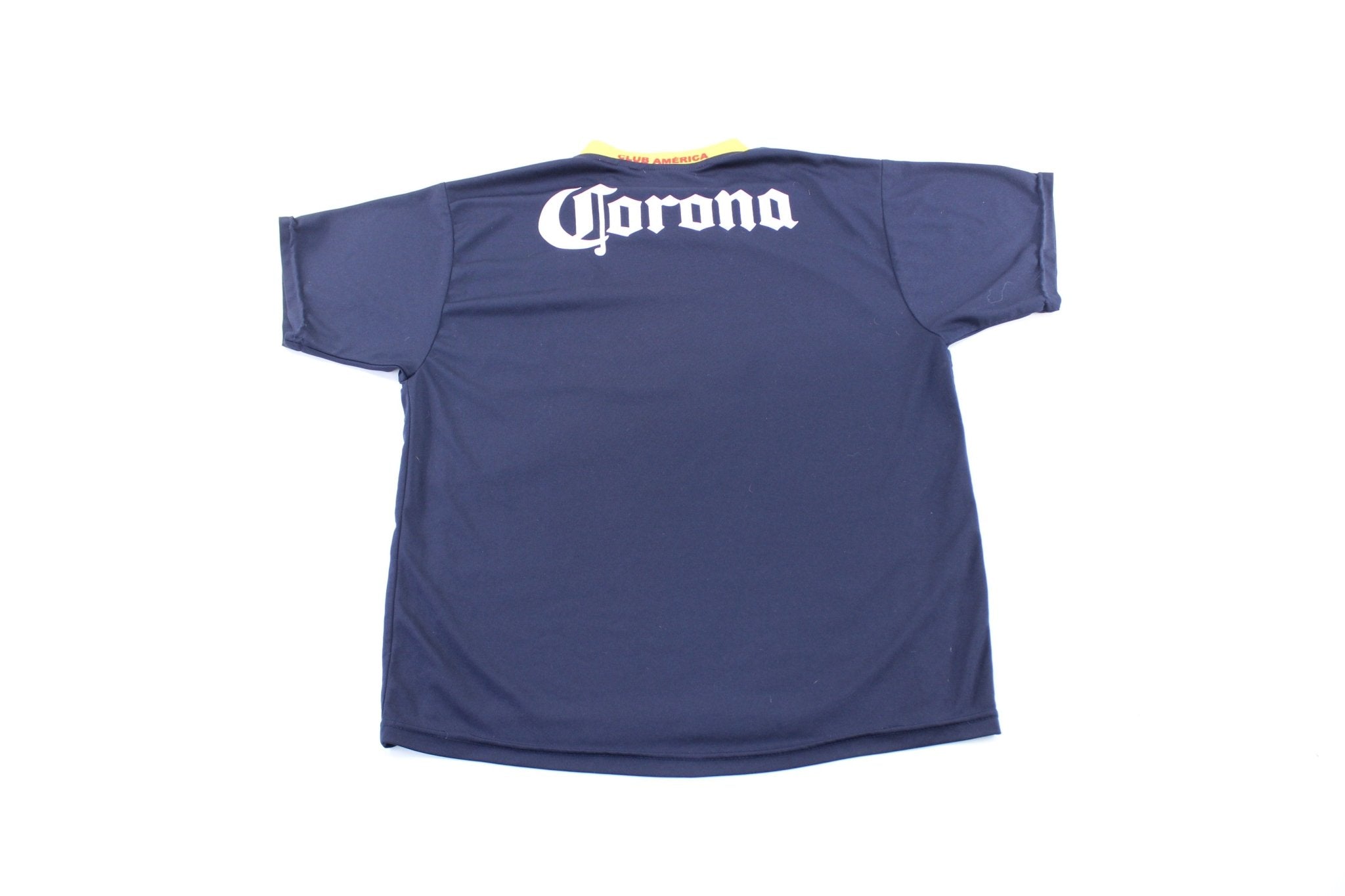 Club America Embroidered Patch Soccer Jersey - ThriftedThreads.com