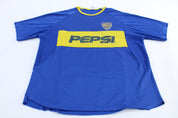 Club Atletico Boca Juniors Pepsi Soccer Jersey - ThriftedThreads.com