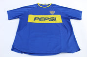 Club Atletico Boca Juniors Pepsi Soccer Jersey - Jerseys/Tanks - Thrifted Threads