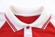 Club Deportivo Toluca Embroidered Red & White Soccer Jersey - ThriftedThreads.com