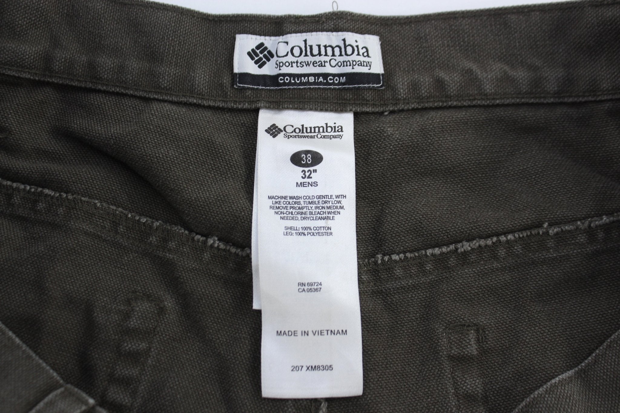 Columbia Olive Green Hunting Pants - Pants/Shorts - Thrifted Threads