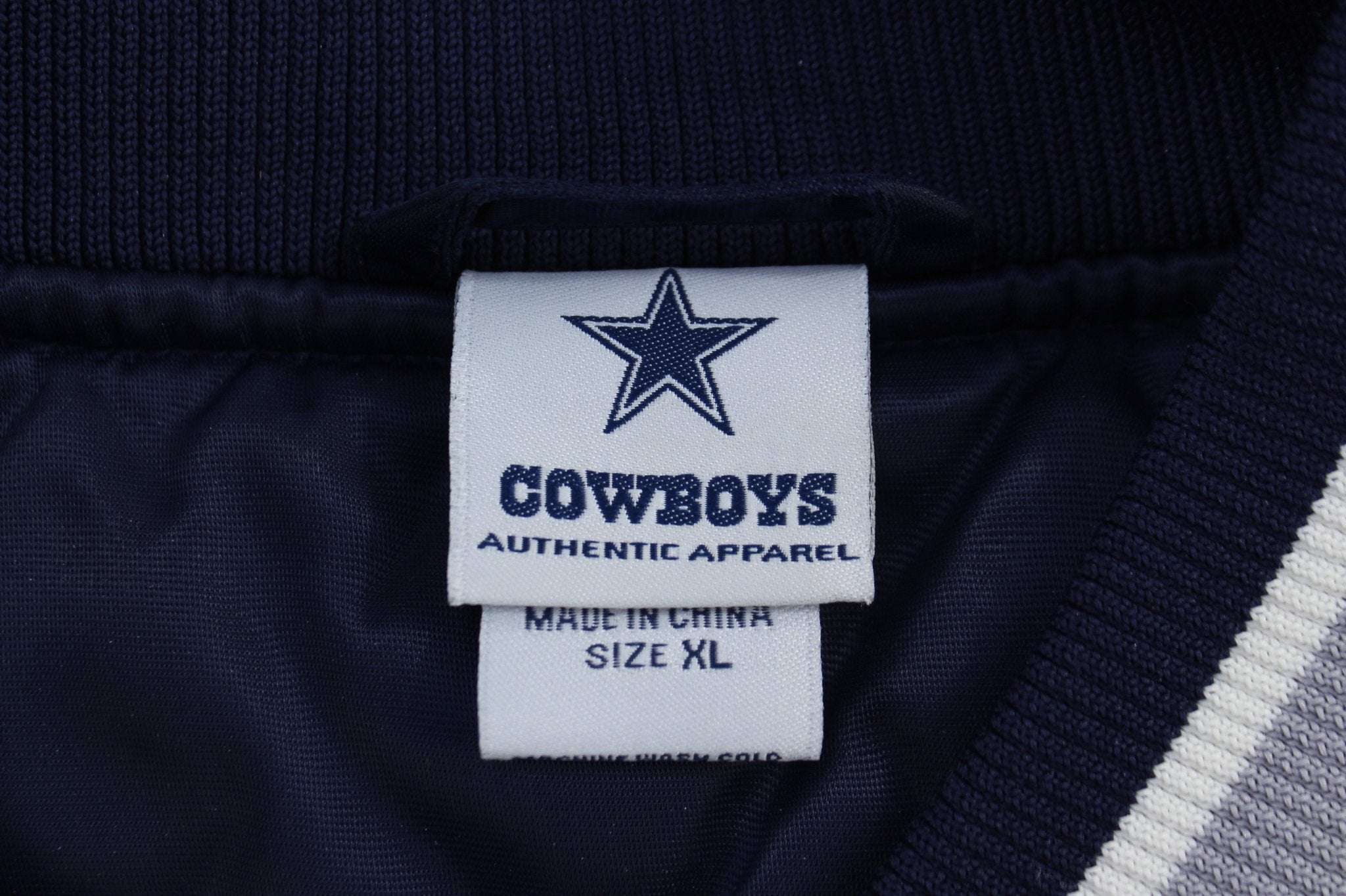 Dallas Cowboys Football Bomber Jacket - ThriftedThreads.com