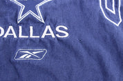 Dallas Cowboys Football Embroidered Reebok T-Shirt - ThriftedThreads.com