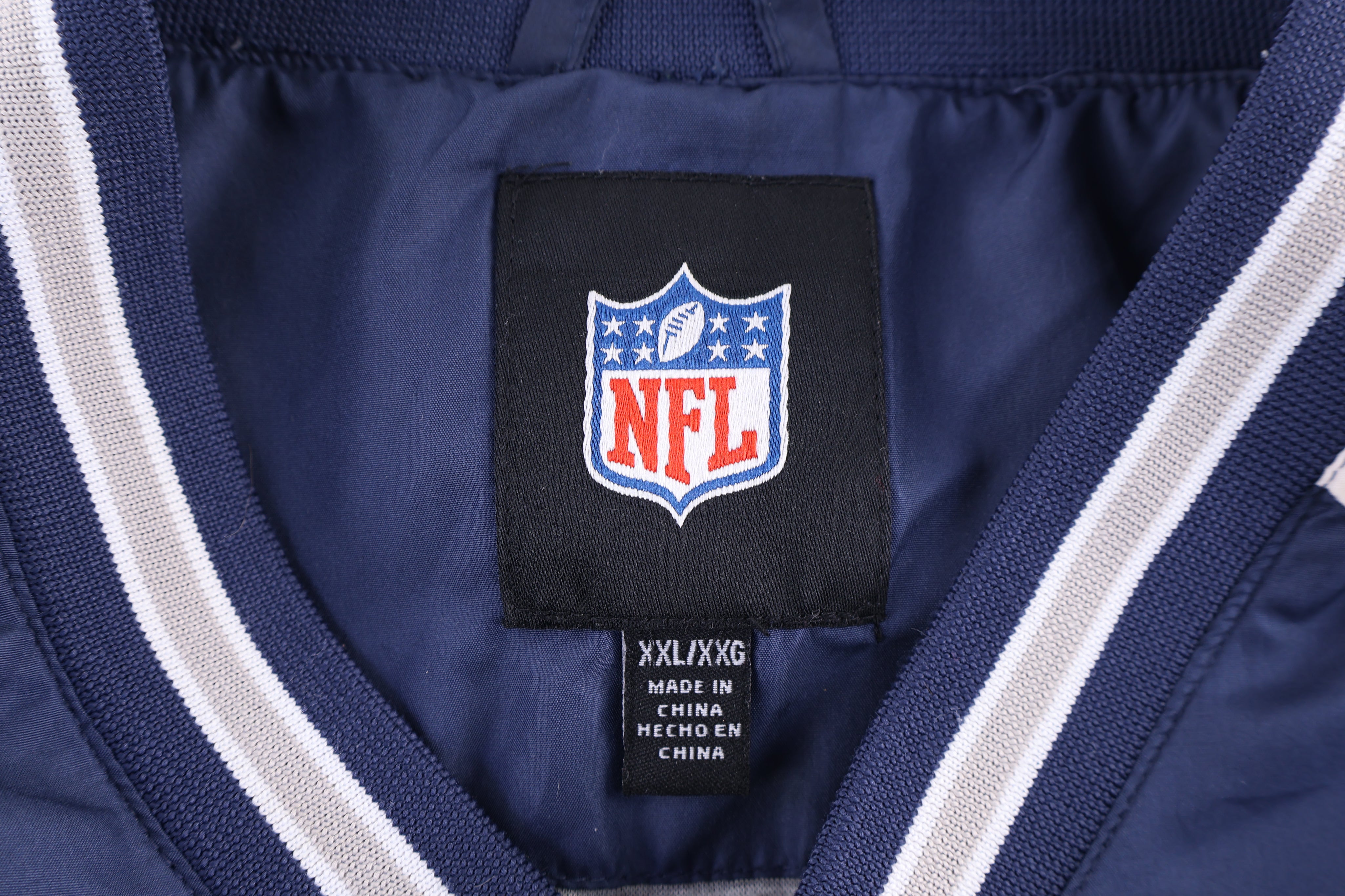Dallas Cowboys Football Pullover Windbreaker - Button Ups/Downs - Thrifted Threads