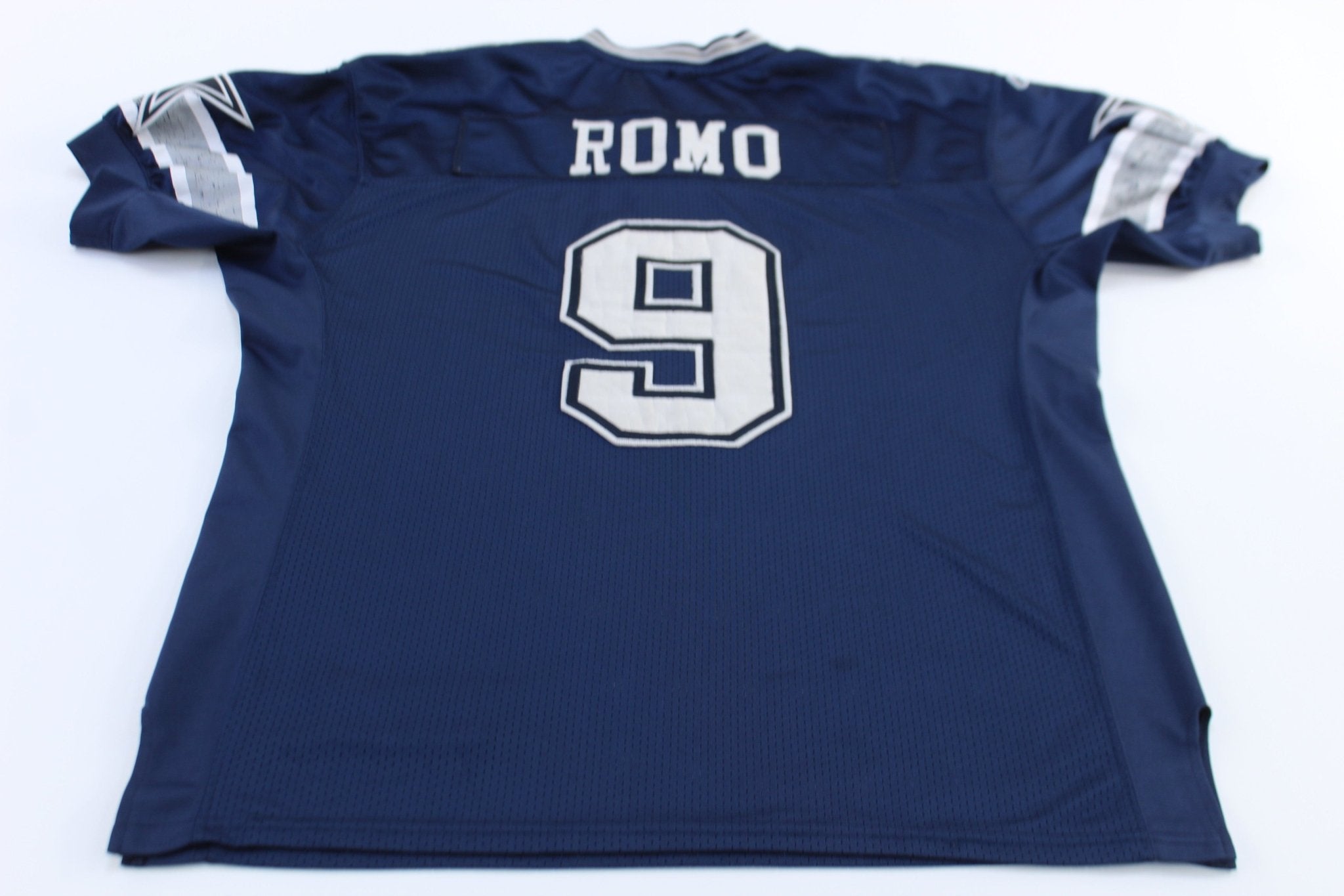 Dallas Cowboys Tony Romo Reebok Football Jersey - ThriftedThreads.com