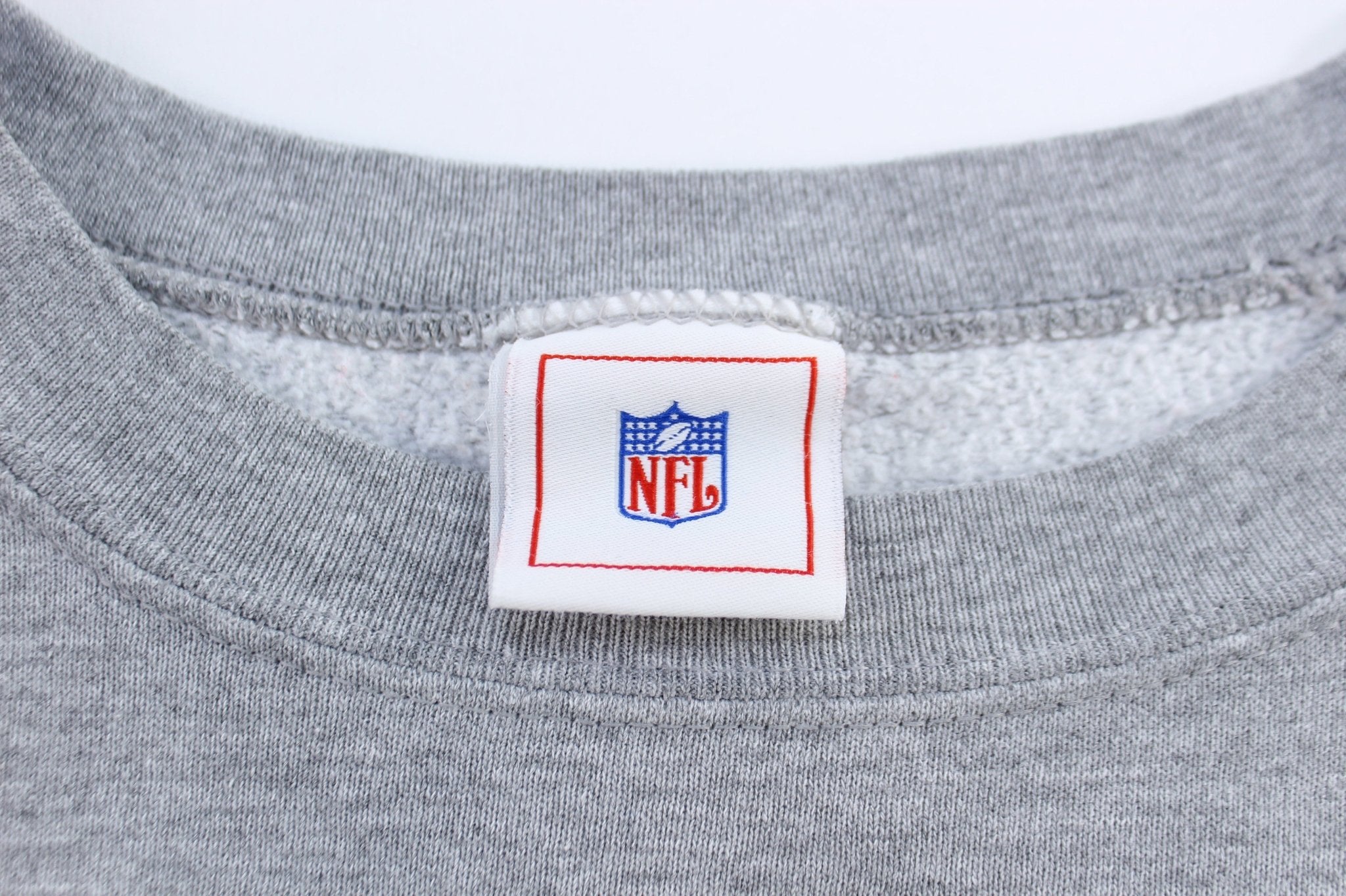 Denver Broncos Football Grey Sweatshirt - ThriftedThreads.com