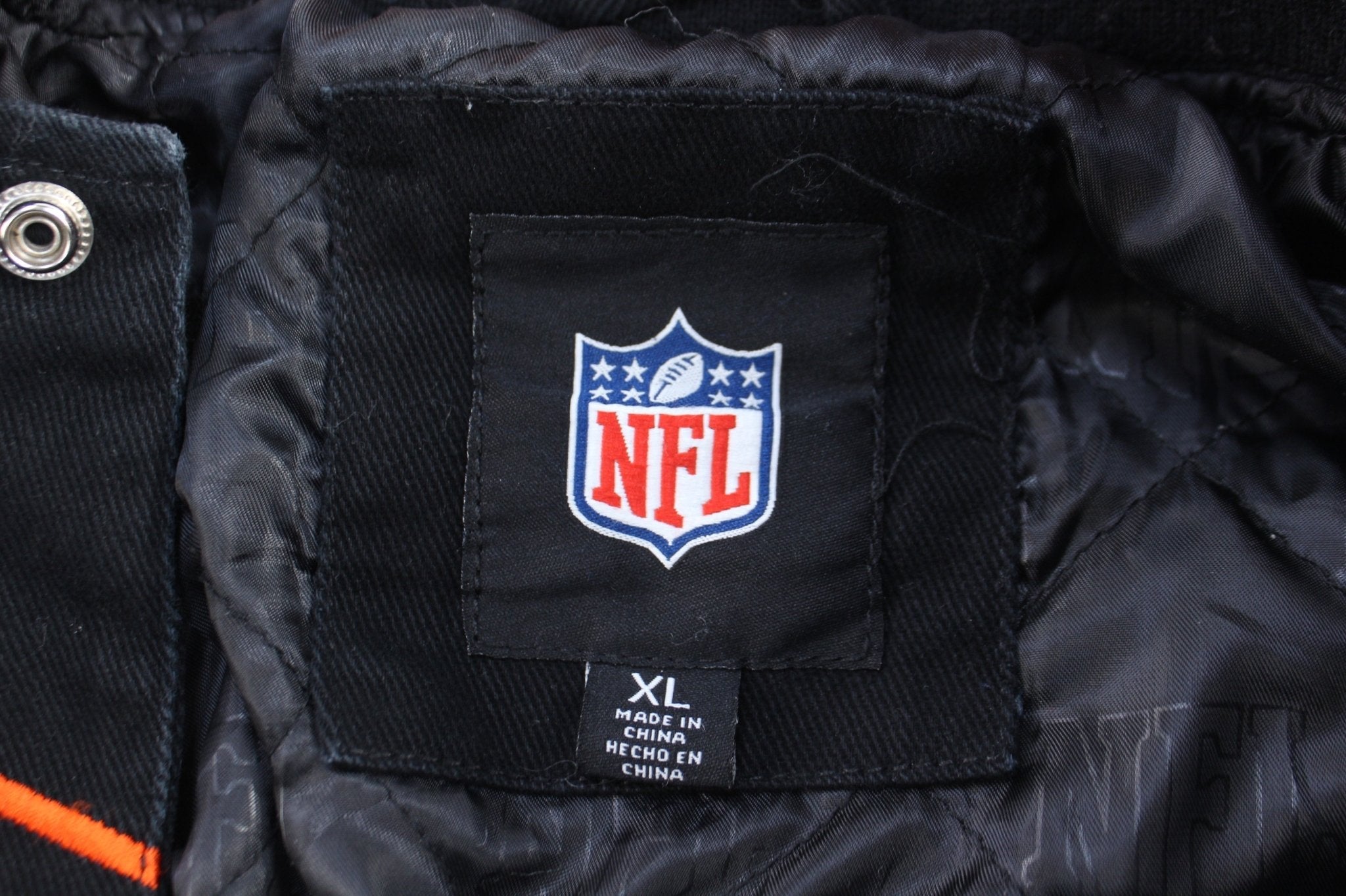 Denver Broncos Football Jacket - Jacket - Thrifted Threads