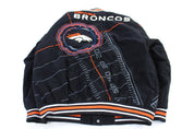 Denver Broncos Football Jacket - Jacket - Thrifted Threads