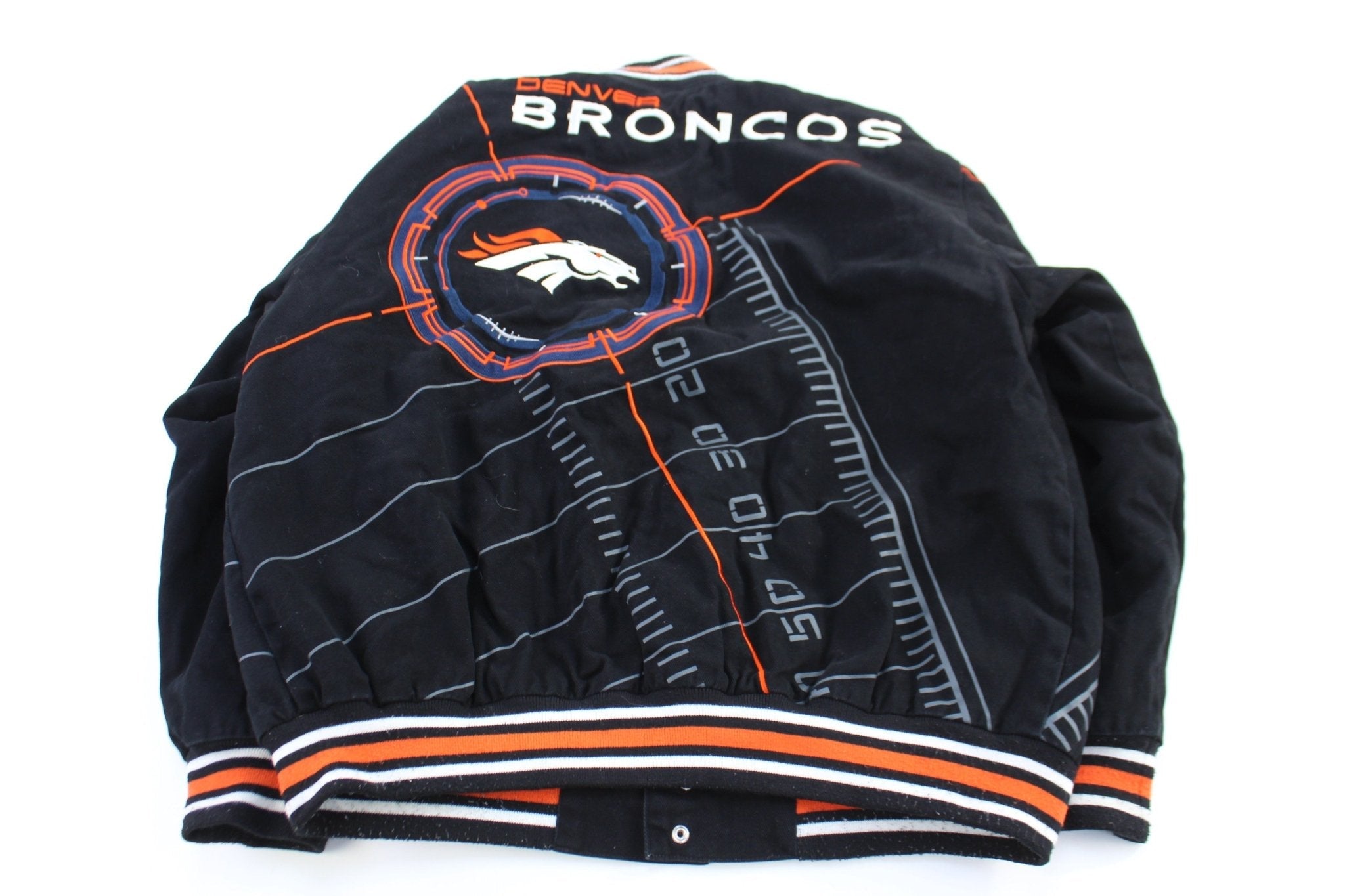 Denver Broncos Football Jacket - Jacket - Thrifted Threads